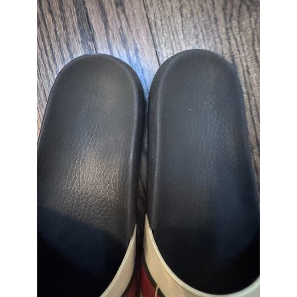 Gucci Mens Pursuit Logo Pool Slides Sandals Slip On US Sz 11 - Picture 13 of 16